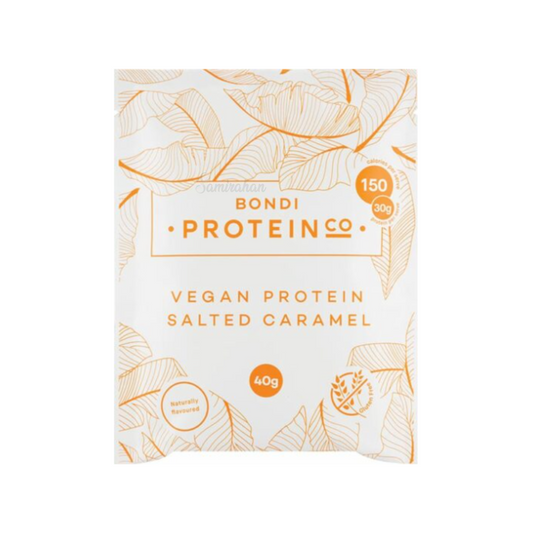 Bondi Protein Co Blend Salted Caramel Flavor Single Sachet protein gym bodybuild health supplement natural workout Premium genuine import authentic low price BD