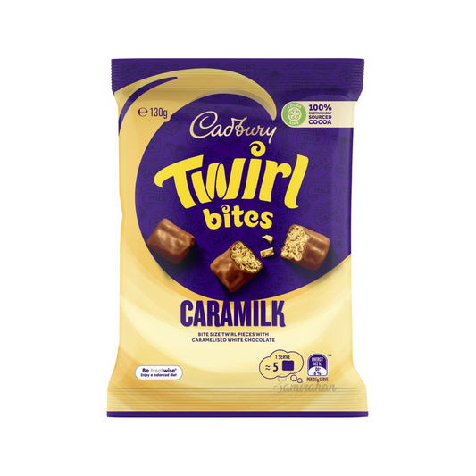 Cadbury Dairy Twirl Bites Caramilk With White Chocolate family Butter Halal import Australia genuine premium sweets candy Gift Marriage Original Cheap price bd