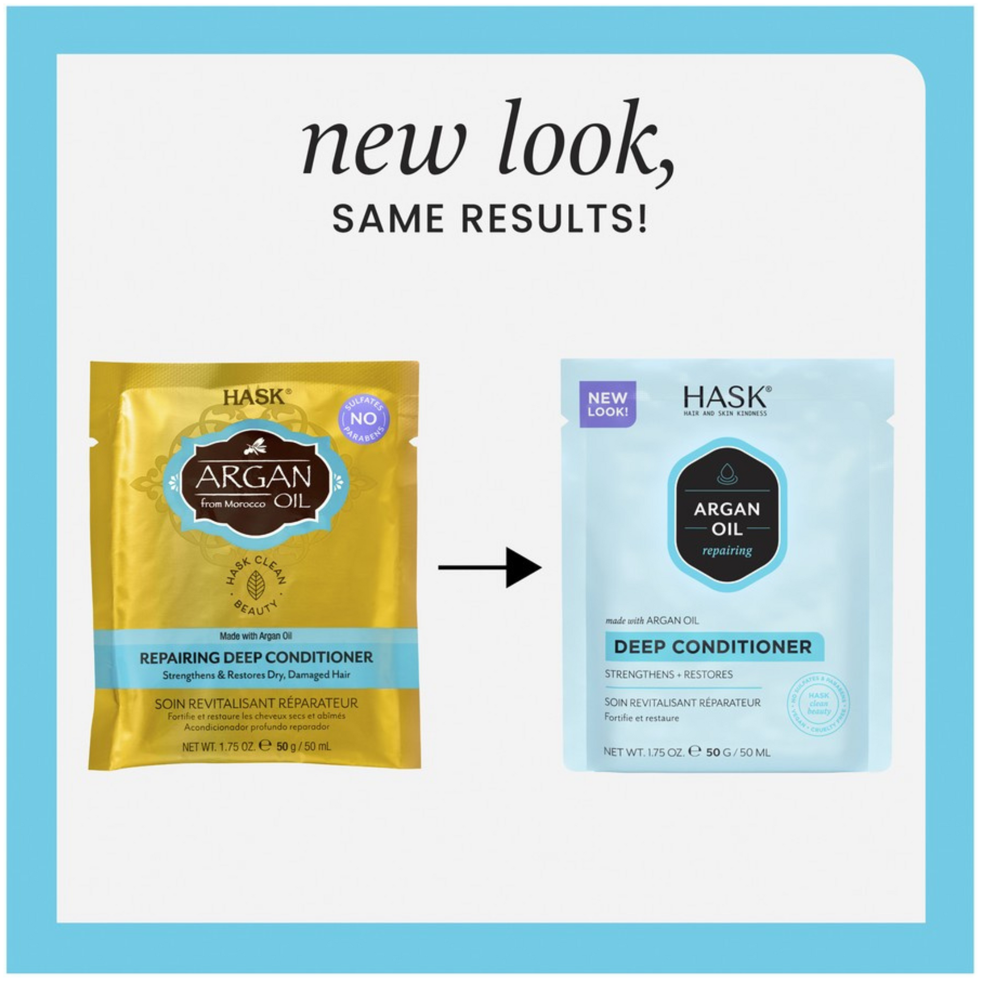 HASK Argan Oil Repair Deep Conditioner premium shine glow damage Sachet Best imported foreign haircare quality Clean restores shiny silky Protein cheap price bd