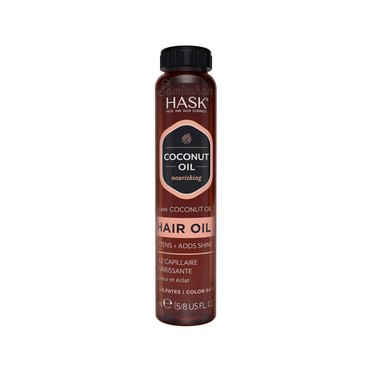 HASK Coconut Nourishing Shine Oil Vial All restore hair Best imported genuine authentic original premium beauty dandruff restore shiny silky cheap price in bd