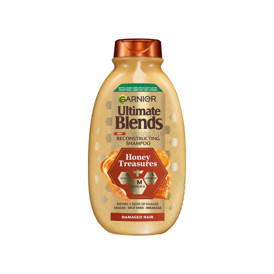 Garnier Ultimate Blends Honey Treasures Strengthening Shampoo shine Best sculp imported original protect genuine damage dandruff care premium uk low price bd 
