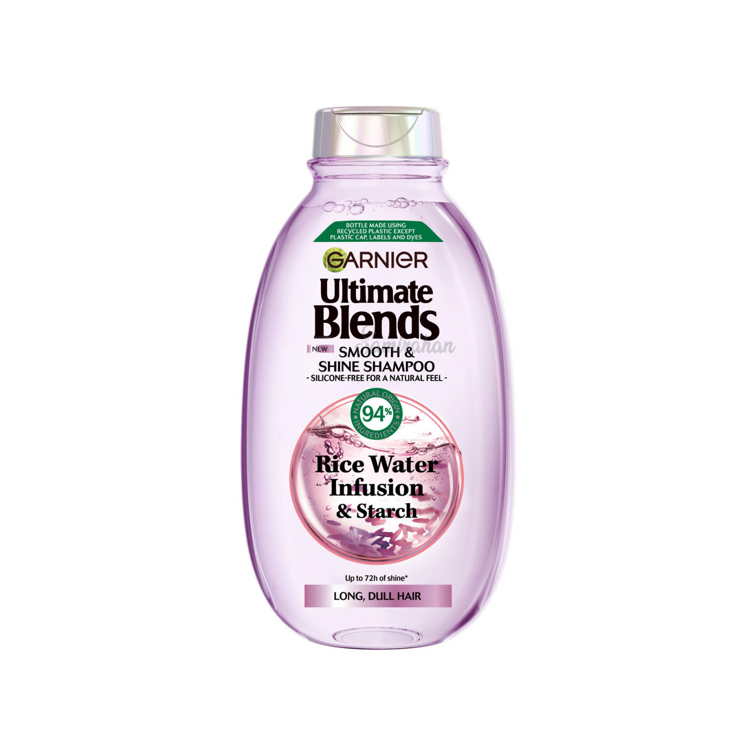 Garnier Ultimate Blends Smooth Rice Water Infusion Shampoo (UK) 300mL ...