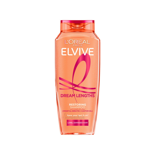 L'Oréal Paris Elvive Dream Lengths Restoring Shampoo For Long & Damage Hair (UK) 250mL