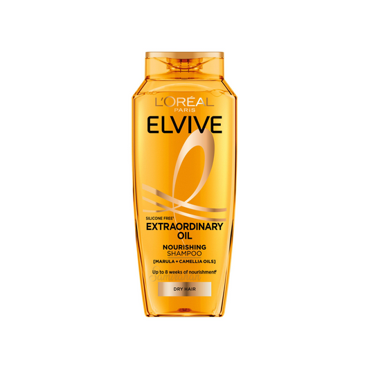 L'Oréal Paris Elvive Extraordinary Camellia Oil Shampoo Dry Hair Vitamin E Best healthy growth shine dandruff authentic import loss damage sculp low price BD 