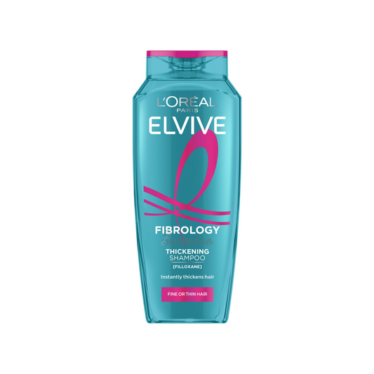 L'Oréal Paris Elvive Fibrology Thickening Shampoo thin Dry Hair Vitamin E Best healthy growth shine dandruff authentic import loss damage sculp low price in BD 
