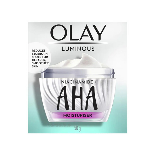 Olay Luminous Niacinamide AHA Face Cream Moisturiser Reduces Stubborn Spots skincare Best import authentic original genuine brand premium Australia low price BD