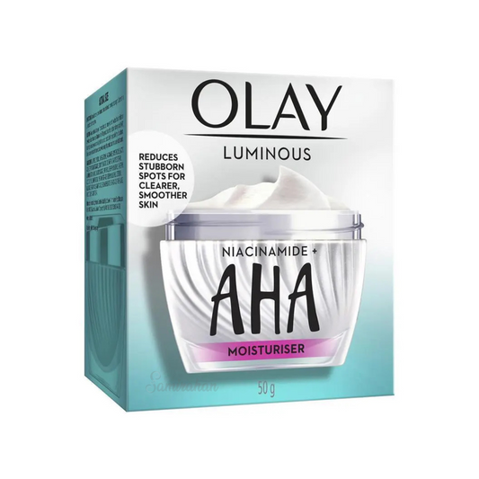 Olay Luminous Niacinamide AHA Face Cream Moisturiser Reduces Stubborn Spots skincare Best import authentic original genuine brand premium Australia low price BD