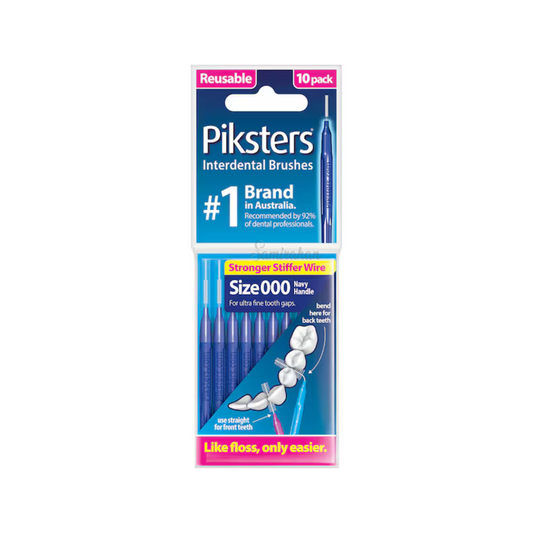 Piksters Reusable Interdental Brush Oral Hygiene Size 000 teeth gum enamel yellow Best import foreign Australian premium quality dentist white cheap price in bd