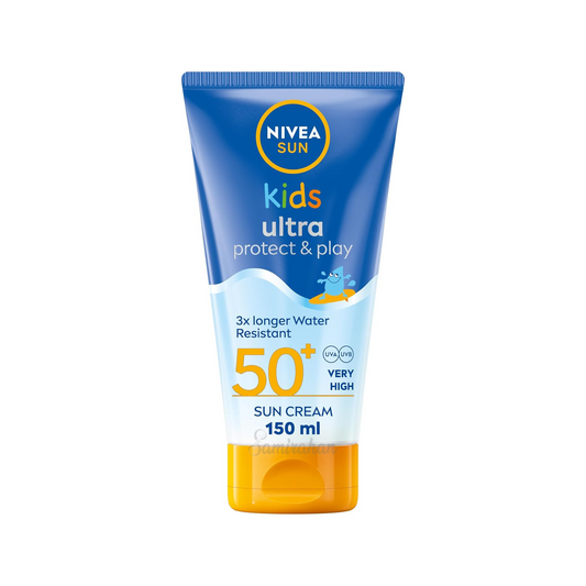 NIVEA Sun Kids Ultra Protect Play SPF 50+ Long Lasting Lotion Spot Cream glow Best import Makeup authentic genuine soft facial brand Australian low price in bd