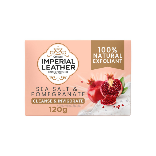 Cussons Imperial Leather Sea Salt Pomegranate Soap scent skin Best import authentic Australia premium brand bathing soft natural beauty moisturize low price BD 