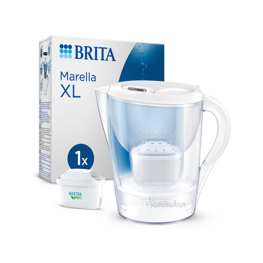 BRITA Marella 3.5L XL Water Filter Jug White Best imported foreign genuine authentic original Australian premium purifier healthy pure drinking safe price in BD
