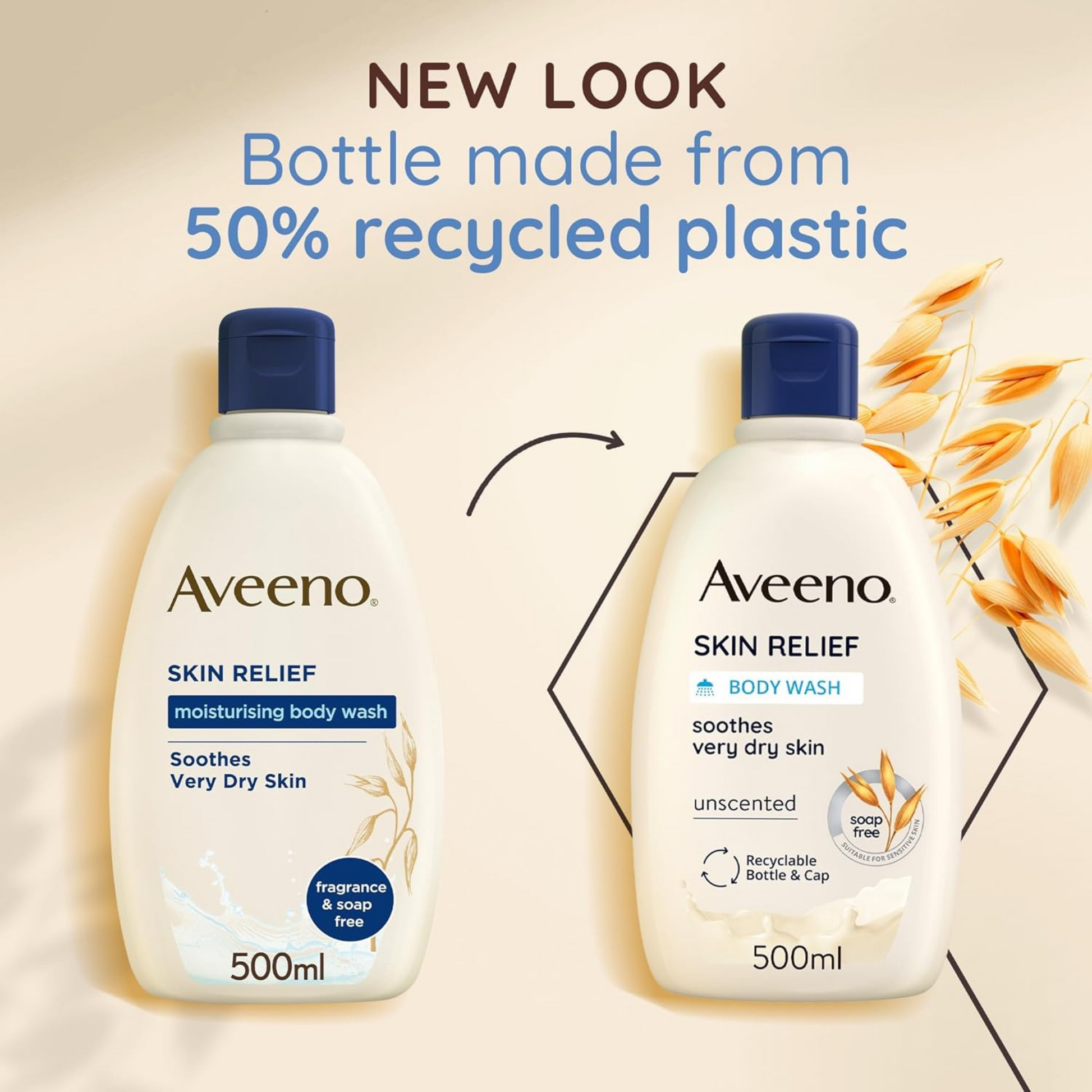 Aveeno Skin Relief Moisturising Triple Body wash shampoo Newborn Daily Use natural Best dry bright protect import UK authentic genuine skincare soft lowprice BD