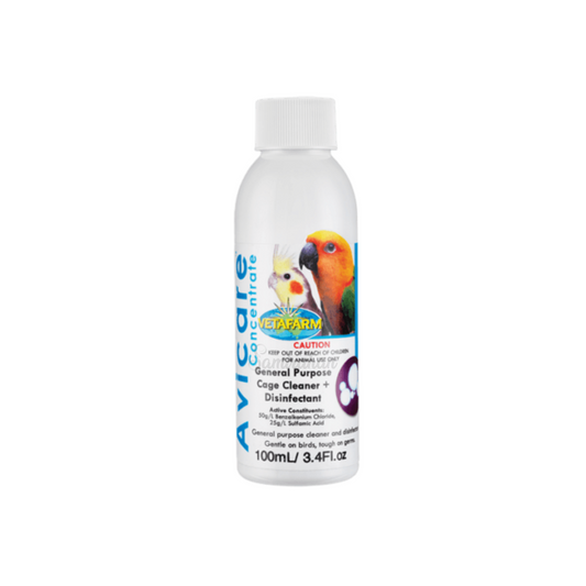 Vetafarm Avicare Concentrate General Purpose Cage Cleaner Disinfectant Bird Supplement medicine Aid Australia authentic super premium brand UK import price BD 