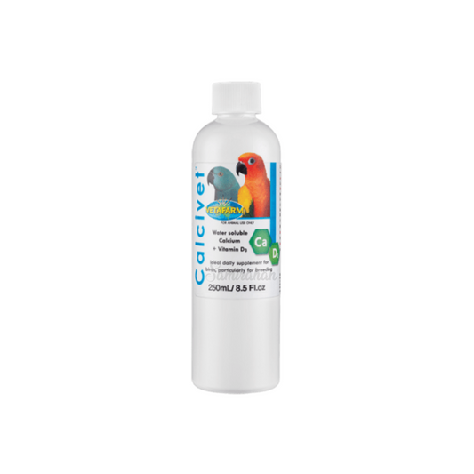 Vetafarm Calcivet Calcium Vitamin D3 breeding support Bird Supplement growth egg shell bone health medicine Aid Australia authentic premium brand BD Bangladesh