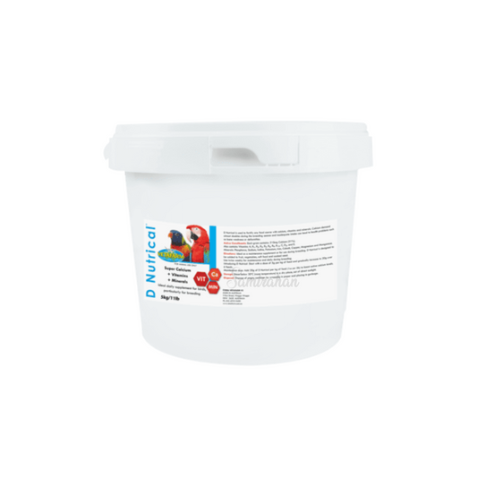 Vetafarm D’Nutrical Powder birds supplement Australia authentic breeding genuine super calcium vitamin mineral breeding premium brand online cheap price in BD 