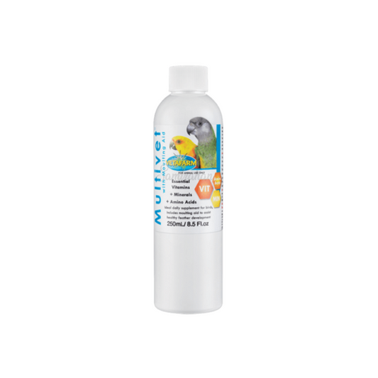 Vetafarm Multivet Liquid Bird Supplement Essential Vitamin Mineral Amino Aid Australia authentic genuine super calcium mineral premium brand UK import price BD 