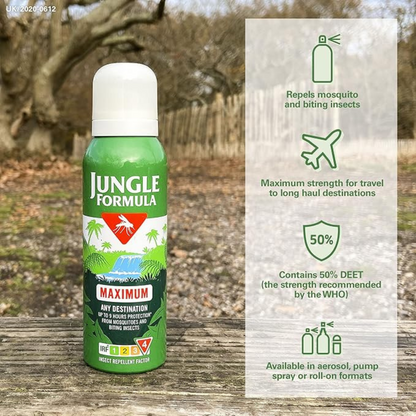 Jungle Formula Maximum Insect Repellent Spray Deet Mosquitoes bug Ticks sale discount foreign Best real authentic genuine import premium brand UK cheap price bd