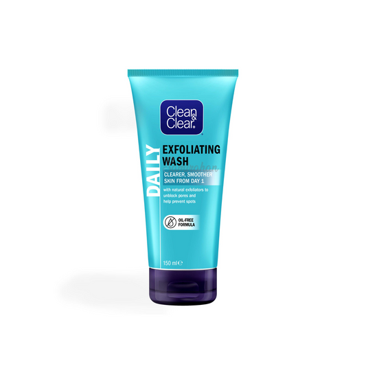 Clean & Clear Exfoliating Daily Wash Best imported authentic original brand USA British skincare Cleansers protect beauty acne dead skin face cheap price in BD 