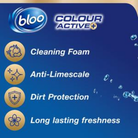 Bloo Colour Active Lavender rim block UK imported authentic genuine premium toilet cleaner fragrance Best imported washroom original brand low price in Dhaka
