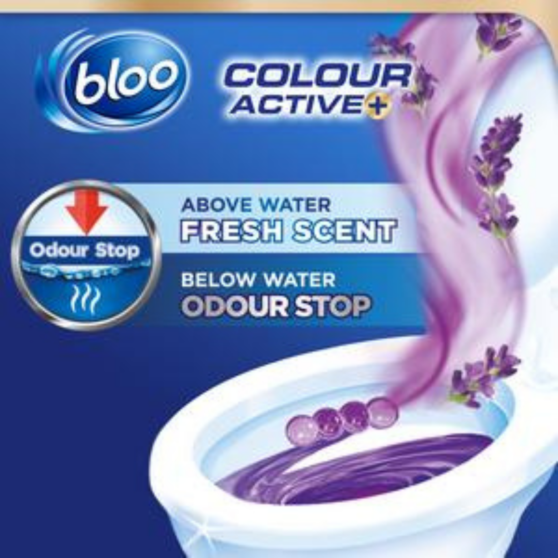 Bloo Colour Active Lavender rim block UK imported authentic genuine premium toilet cleaner fragrance Best imported washroom original brand low price in Dhaka