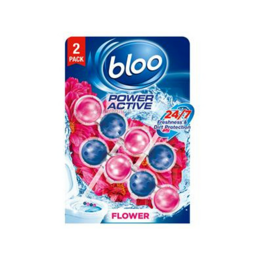 Bloo Power Active Flower Toilet Rim Block UK imported authentic genuine Actual premium toilet cleaner fragrance Best washroom original brand low price in Dhaka