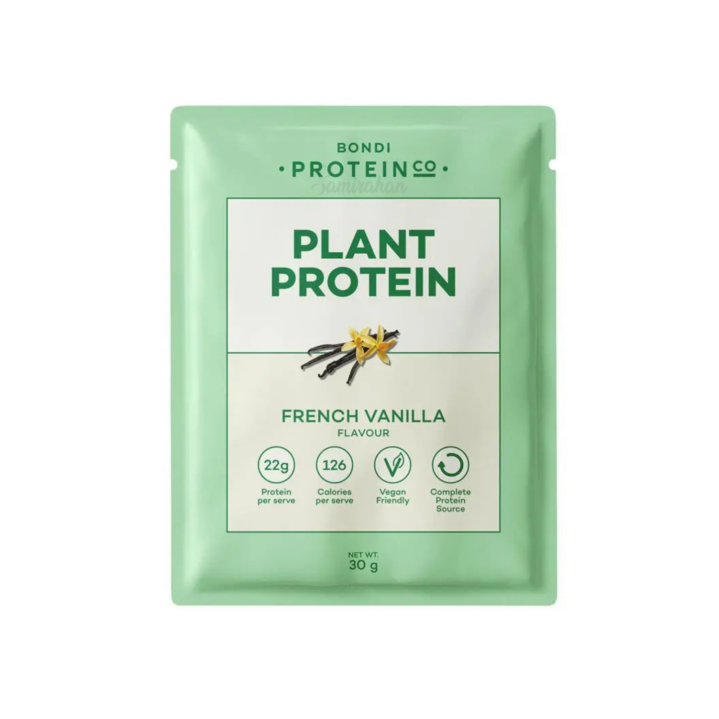 Bondi Protein Co Plant Protein French Vanilla Sachet calorie import Australia authentic muscle premium brand online shop cheapest price BD Dhaka Gym Supplement 