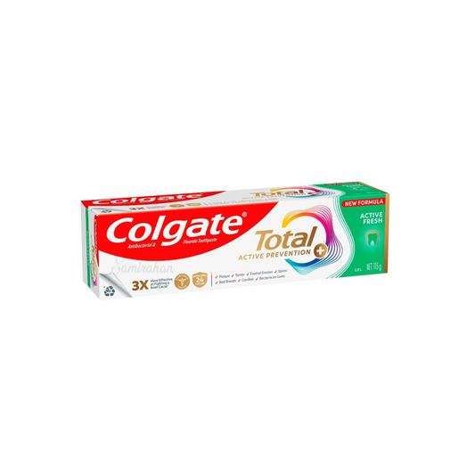 Colgate Total Active Prevention Active Fresh Toothpaste genuine authentic brand shop anti-cavity Teeth Best import Australia premium low price in bd Bangladesh