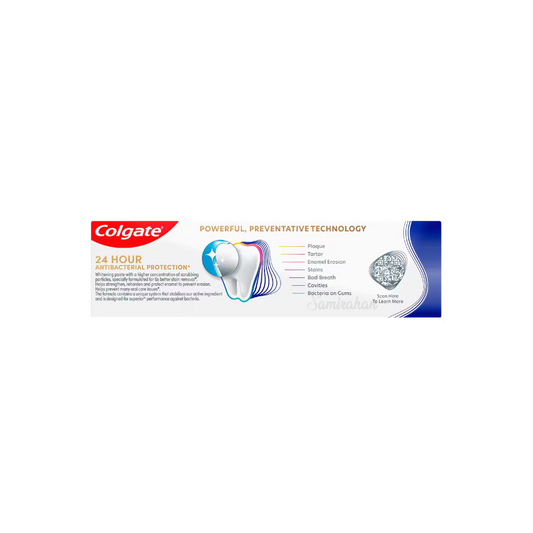 Colgate Total Active Prevention Whitening Toothpaste anti-bacterial fluoride Strong Teeth Best safe authentic import Australia premium amazon cheap price in bd