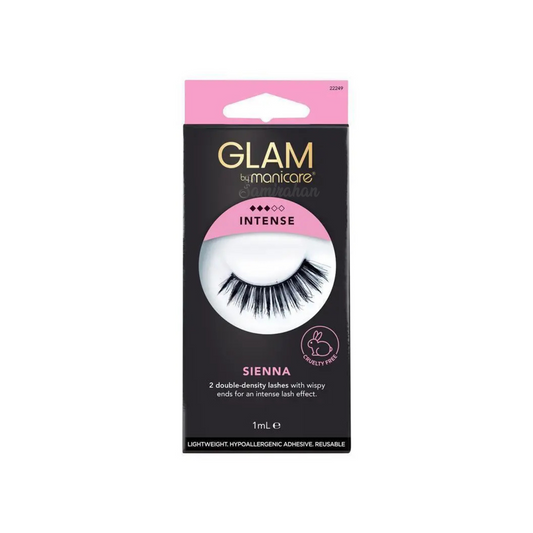 Glam by Manicare Intense Sienna Lashes Premium quality eyelashes reusable fake eye Everyday Best genuine beauty Import foreign cosmetic makeup low price in BD 