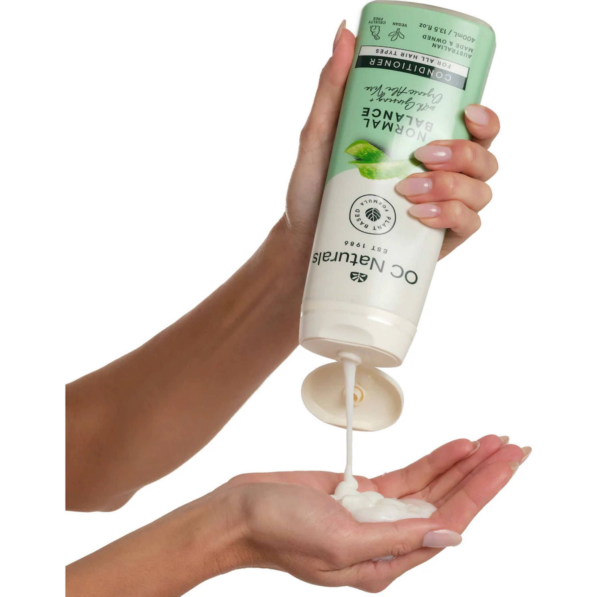 OC Naturals Normal Balance Shampoo with Ginseng & Organic Aloe Vera cleansing soft plant based Best foreign hair bathing Australia imported cheapest price in BD