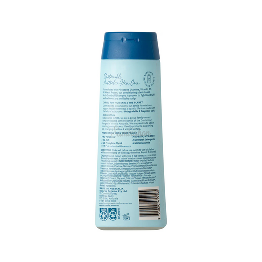 OC Naturals Authentic Anti-Dandruff Conditioning plant-based Shampoo Vitamin B5 400mL soft & shiny hair Best foreign bathing Australia imported low price in BD