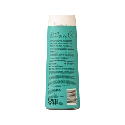 OC Naturals Coco damaged hair Repair Nourishing Shampoo KeraDyn & Organic Coconut Oil Plant-based 400mL soft Best foreign bathing Australia imported price in BD