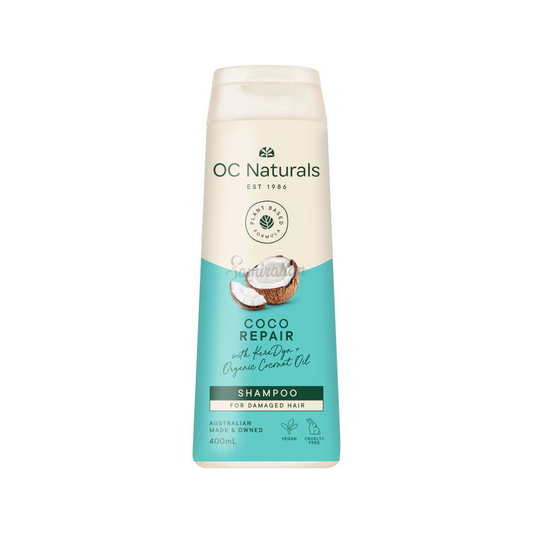 OC Naturals Coco damaged hair Repair Nourishing Shampoo KeraDyn & Organic Coconut Oil Plant-based 400mL soft Best foreign bathing Australia imported price in BD