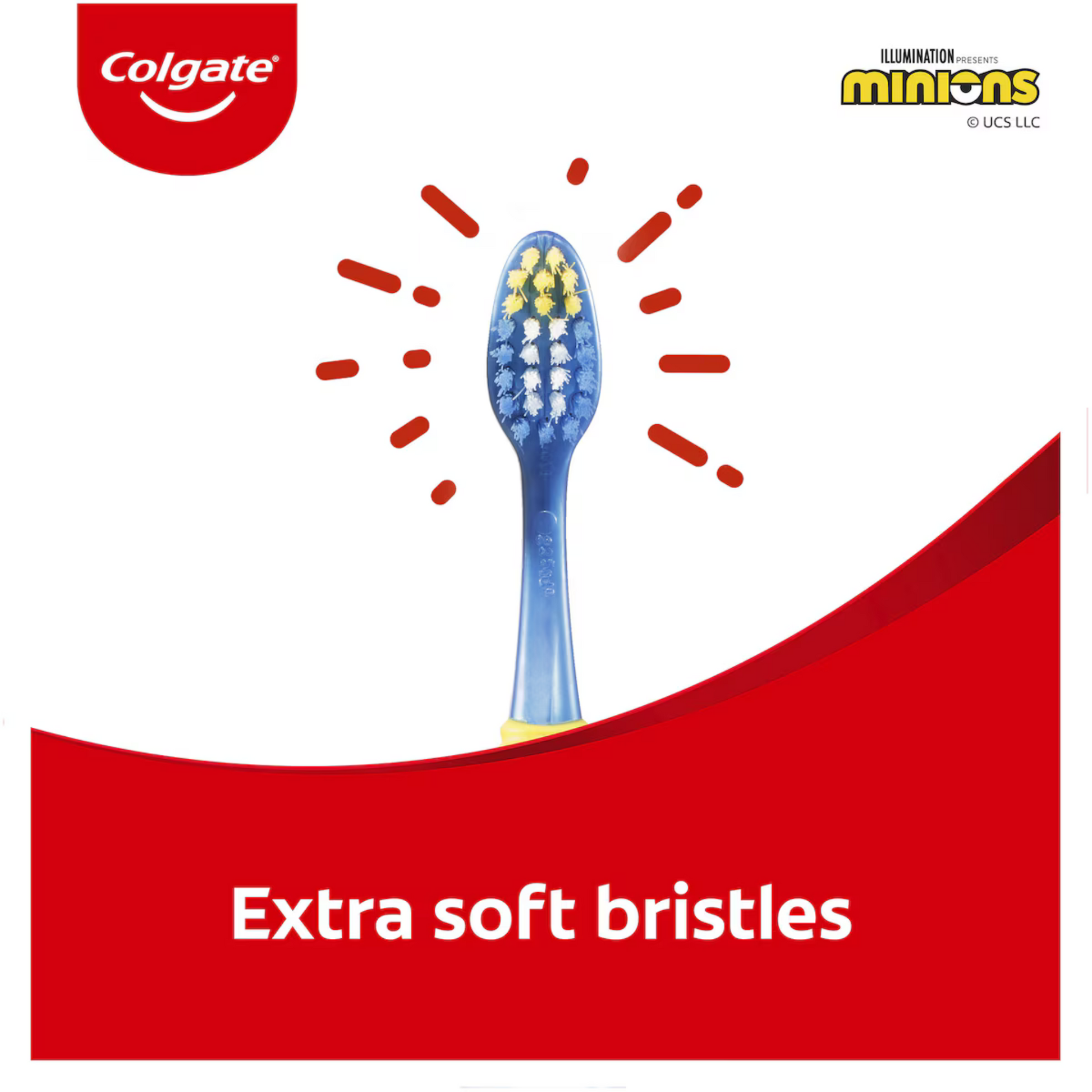 Colgate Kids Minions Extra Soft Toothbrush 6+ Years 2 Pack Imported Australia genuine authentic brand online shop teeth gums clean cheap price in BD Bangladesh