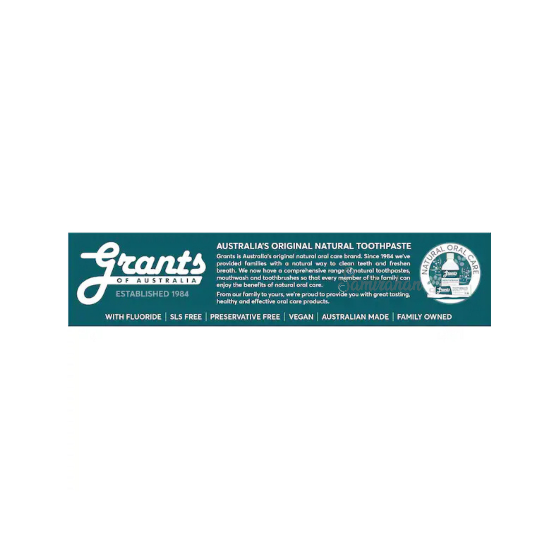 Grants of Australia Complete Care Natural Toothpaste Aloe Mint soothes cavity protection sensitive gums smile gums strong teeth dental care premium low price bd