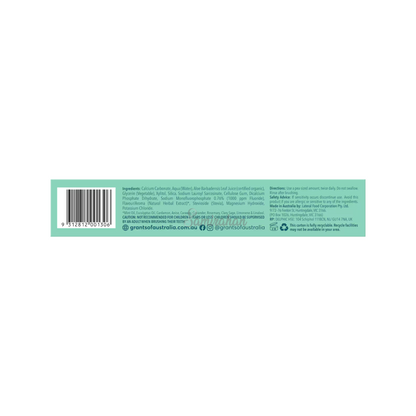 Grants of Australia Complete Care Natural Toothpaste Aloe Mint soothes cavity protection sensitive gums smile gums strong teeth dental care premium low price bd