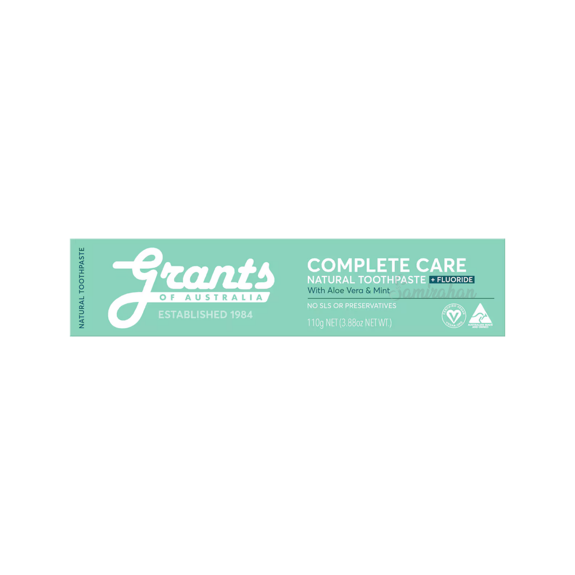 Grants of Australia Complete Care Natural Toothpaste Aloe Mint soothes cavity protection sensitive gums smile gums strong teeth dental care premium low price bd