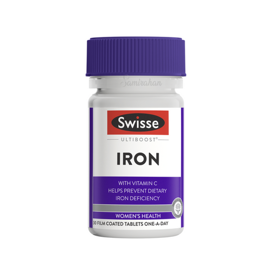 Swisse Ultiboost Iron is a health supplement for women that supports blood health & helps prevent dietary deficiency imported premium brand price in BD Dhaka