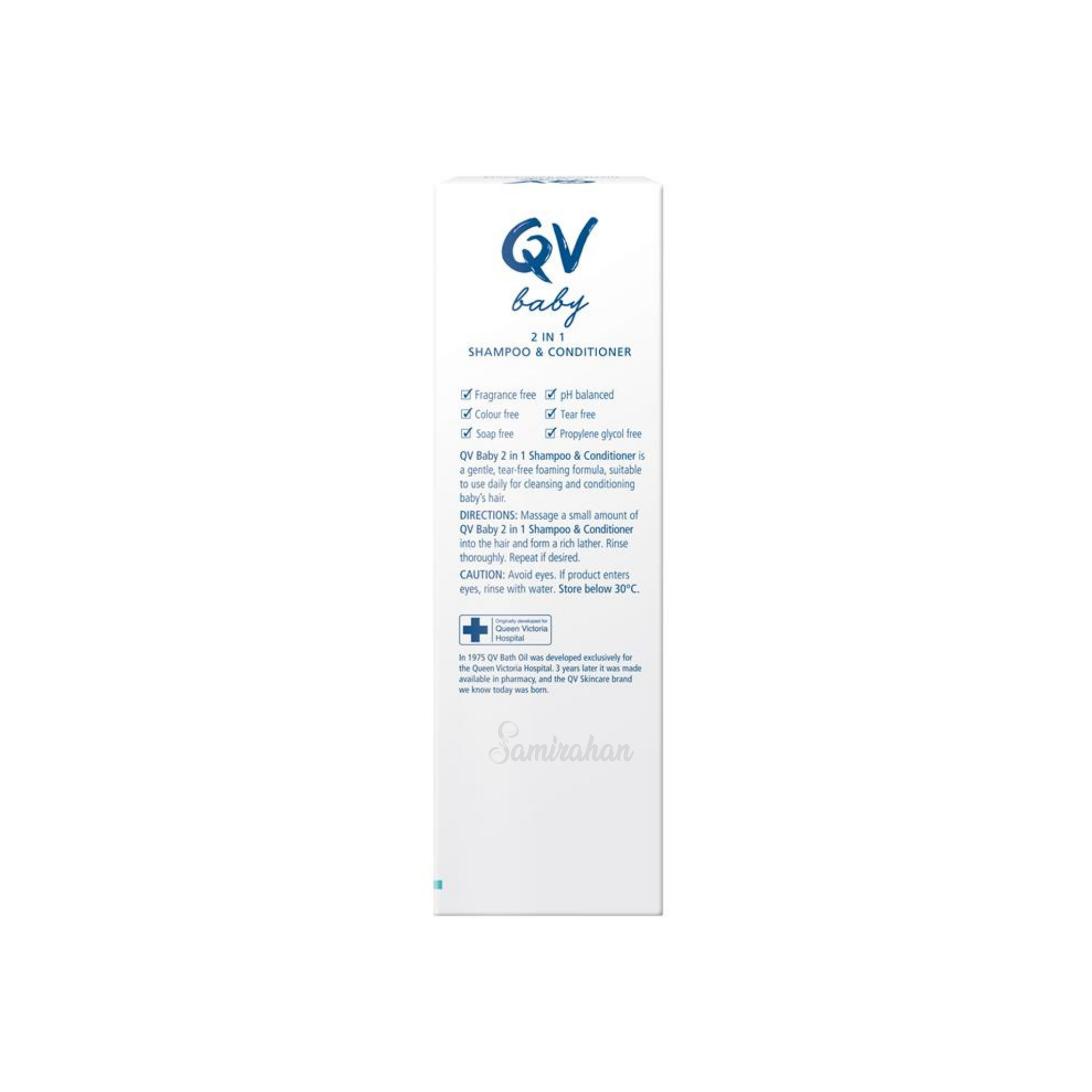 QV Baby 2 in 1 Shampoo & Conditioner sensitive normal dry hair baby care products fragrance free scalp Best import genuine Australian premium low price bd Dhaka