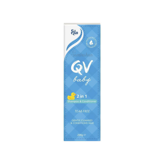 QV Baby 2 in 1 Shampoo & Conditioner sensitive normal dry hair baby care products fragrance free scalp Best import genuine Australian premium low price bd Dhaka