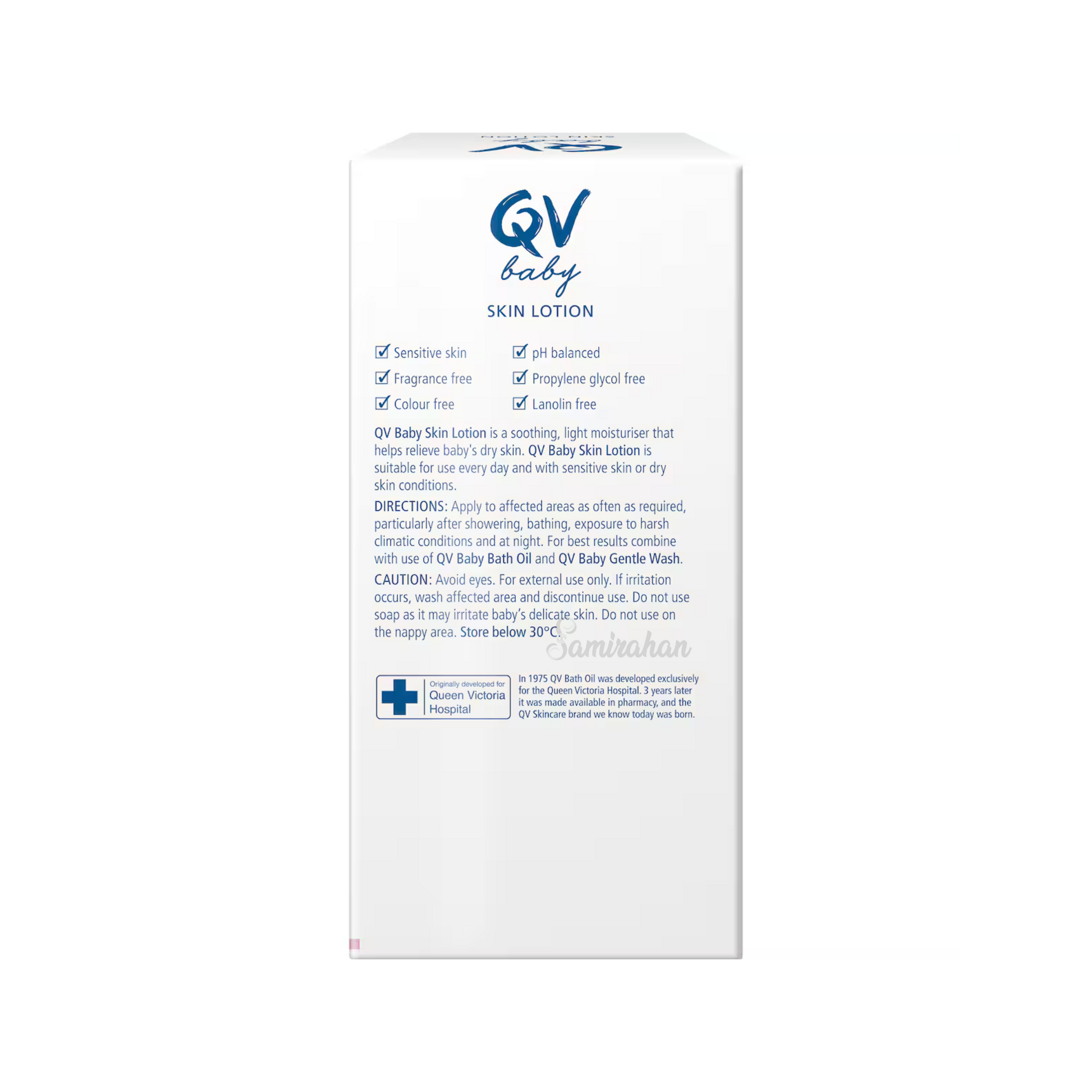 QV Baby Skin Lotion Light Hydration authentic genuine sensitive baby skincare premium brand online shop cheapest imported genuine Australia price bd Bangladesh