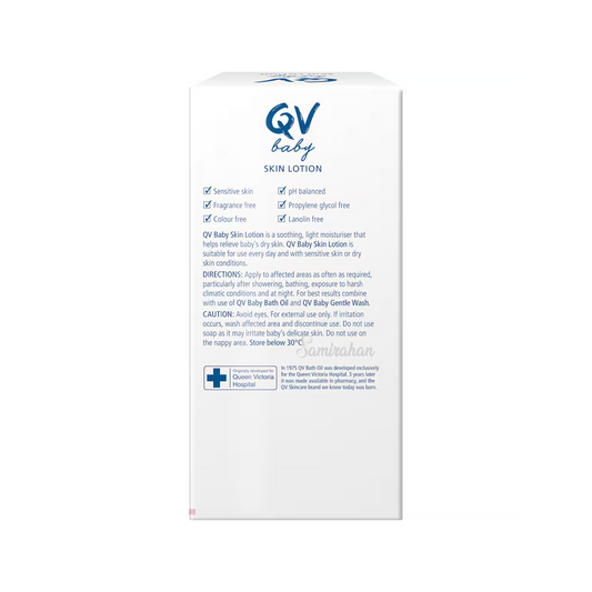 QV Baby Skin Lotion Light Hydration authentic genuine sensitive baby skincare premium brand online shop cheapest imported genuine Australia price bd Bangladesh