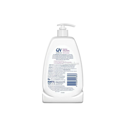 QV Dermcare Eczema Daily Wash soap-free body cleanser imported Australia authentic genuine premium brand online shop brand AU  protect beauty cheap price in BD 