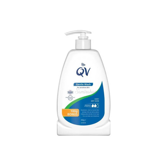 QV Gentle Wash Soap-Free Cleanser for Dry & Sensitive Skin (Australia) 350mL