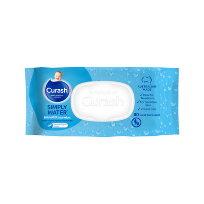 Curash Baby Wipes Simply imported authentic genuine 99% water Dermatologically tested premium brand online shop dermatologically Australia cheapest price in bd