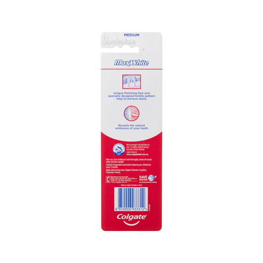 Colgate Max White toothbrush polishing authentic genuine brand online shop cleaning smoothly germ teeth original AU premium dentalcare health cheap price in BD 