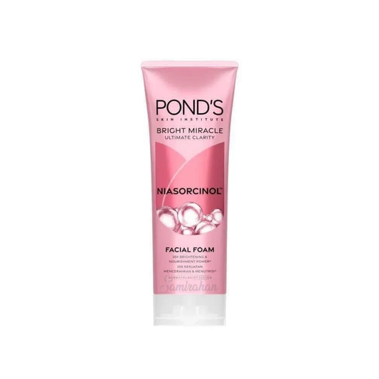 Pond’s Bright Miracle Niasorcinol Facial Foam Best brightening wash imported Australia UK authentic genuine premium brand online shop cheap price in Dhaka BD
