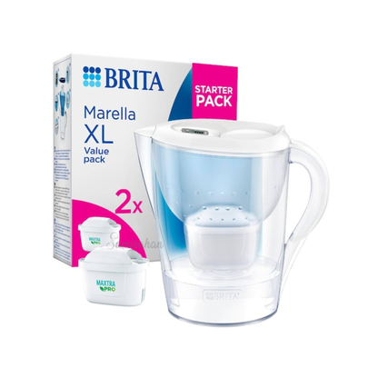 Brita Marella XL water filter jug 3.5L filters White Best imported foreign genuine authentic original AU premium purifier healthy pure drinking safe price in BD