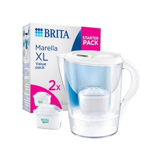 Brita Marella XL water filter jug 3.5L filters White Best imported foreign genuine authentic original AU premium purifier healthy pure drinking safe price in BD