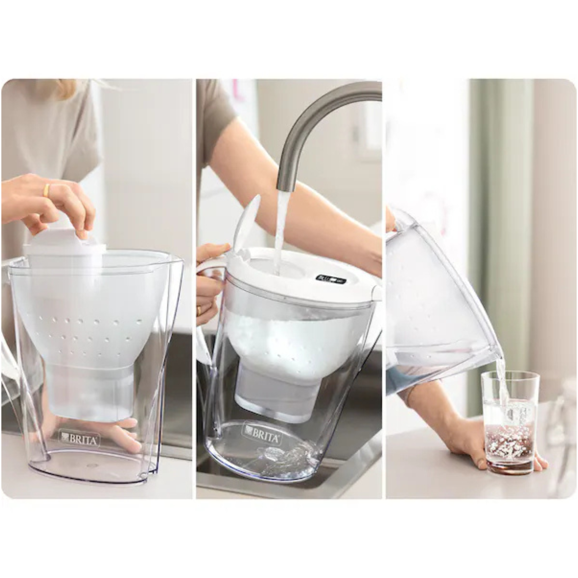 Brita Marella XL water filter jug 3.5L filters White Best imported foreign genuine authentic original AU premium purifier healthy pure drinking safe price in BD
